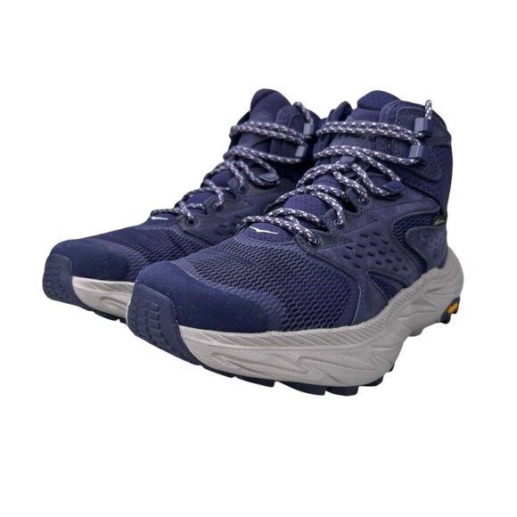 Hoka One One Anacapa 2 Mid Purple Hiking Boots Women's Size 7.5 B - Picture 6 of 10